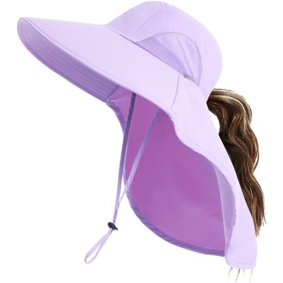 Outdoor Sun Hat for Men with 50+ UPF Protection Safari Cap - Picture 1 of 2